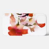 抽象芸術フローラ水彩画 Case-Mate iPhoneケース (裏面 (横))