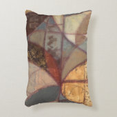 抽象芸術フローラ絵画リーフズバイノーマンワイアット アクセントクッション (正面(垂直))