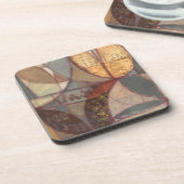 抽象芸術フローラ絵画リーフズバイノーマンワイアット コースター (左側)