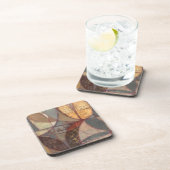 抽象芸術フローラ絵画リーフズバイノーマンワイアット コースター (右側)