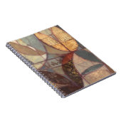 抽象芸術フローラ絵画リーフズバイノーマンワイアット ノートブック (右側)