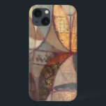 抽象芸術フローラ絵画リーフズバイノーマンワイアット iPhone 13ケース<br><div class="desc">抽象芸術フローラの葉のパターンはNorman Wyatt絵画によるこのパターンを移入する。作品の暗い色救済付けはさらに金ポップ・アートの箔の部分を増やし、作品に生命を与える。芸術を愛す素晴らしる人への贈り物になコンテンポラリーる！</div>