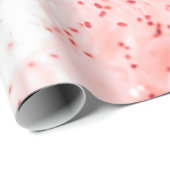 抽象芸術フローラ背景の過去 ラッピングペーパー (ロールコーナー)