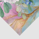 抽象芸術フローラ花束デカップアルコールインク 薄葉紙 (詳細)