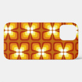 抽象芸術フローラ要素と Case-Mate iPhoneケース (裏面 (横))