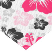 抽象芸術フローラ赤白黒 テーブルクロス (アングル)