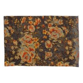 抽象芸術フローラ鉛筆の線のテクスチャ 枕カバー