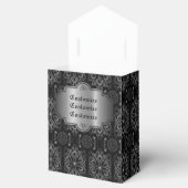 抽象芸術フローラ黒銀テント フェイバーボックス (オープン)