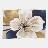 抽象芸術フローラ キッチンタオル (横)