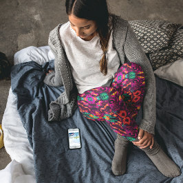 抽象芸術フローラ レギンス