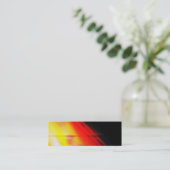 抽象芸術ブックマーク名刺 スキニー名刺 (スタンド正面)