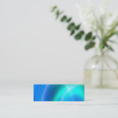 抽象芸術ブックマーク名刺 スキニー名刺 (スタンド正面)