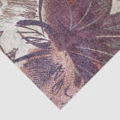 抽象芸術ブラウンフローラデザイン1 薄葉紙 (詳細)