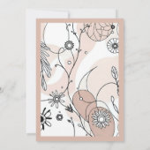 抽象芸術ブラウンボホミニマリスト美学 (裏面)