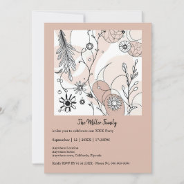 抽象芸術ブラウンボホミニマリスト美学