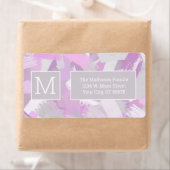 抽象芸術ブラシストロークテクスチャ ラベル (インサイチュ)