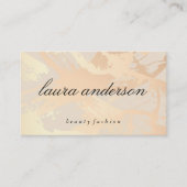 抽象芸術ブラシストロークテクスチャ 名刺 (正面)