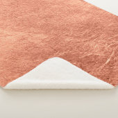 抽象芸術ブラシ銅面メタリックテクスチャ。  シェルパブランケット (3/4)