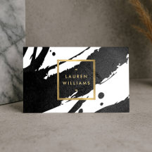 抽象芸術ブラックのブラシストローク