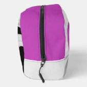 抽象芸術ブラックグレー（マゼンタのフラクタルアート付き） ドップキット (右)