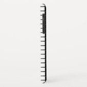 抽象芸術ブラックピアノ Case-Mate iPhoneケース (裏面/左)