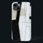 抽象芸術ブラック&ホワイト絵画ズ iPhone 13ケース<br><div class="desc">ノーマン・ワイアットはこの微妙な白黒の抽象芸術を絵画作った。作品の白は黒を通常よりも目立たせ、厚い線は与え忙し感じい。今すぐ買え！</div>