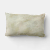 抽象芸術ブラッシュストロークホームスイートホーム ランバークッション (裏面)