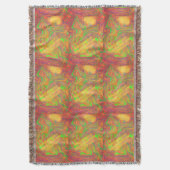 抽象芸術ブランケット スローブランケット (正面縦)