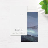 抽象芸術ブルーイヤリングジュエリー表示 (デスク)