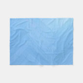 抽象芸術ブルーウッドフロアボード | フリースブランケット (正面(横))