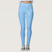 抽象芸術ブルーウッドフロアボード | レギンス (正面)