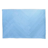 抽象芸術ブルーウッドフロアボード | 枕カバー (正面左)