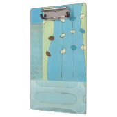 抽象芸術ブルーエッグパレード クリップボード (左)