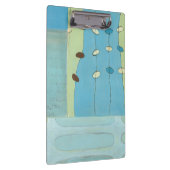 抽象芸術ブルーエッグパレード クリップボード (右)