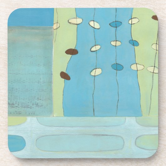抽象芸術ブルーエッグパレード コースター (正面)
