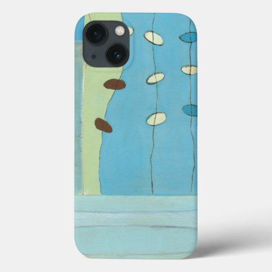抽象芸術ブルーエッグパレード Case-Mate iPhoneケース (裏面)