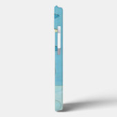 抽象芸術ブルーエッグパレード Case-Mate iPhoneケース (裏面 / 左)