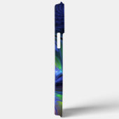 抽象芸術ブルーカラフルピンクグリーンフラクタルモノグラム Case-Mate iPhoneケース (裏面 / 右)