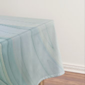 抽象芸術ブルーグリーンバタフライファンタジーフラクタルアート テーブルクロス (インサイチュ)