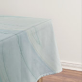 抽象芸術ブルーグリーンバタフライファンタジーフラクタルアート テーブルクロス (インサイチュ)