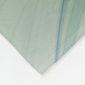 抽象芸術ブルーグリーンバタフライファンタジーフラクタルアート フリースブランケット (角)