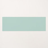 抽象芸術ブルーグリーンバタフライファンタジーフラクタルアート ヨガマット (裏面(横))