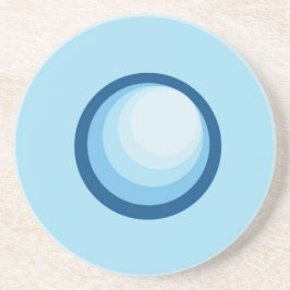 抽象芸術ブルーサークルコースター コースター