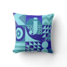 抽象芸術ブルース幾何学模様モノグラム