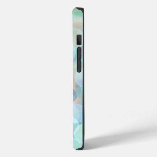 抽象芸術ブルーデジタ絵画ル注 Case-Mate iPhoneケース (裏面 / 左)