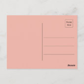 抽象芸術ブルーバードインオータムゴールデン葉ズフォレスト ポストカード (裏面)