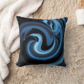 抽象芸術ブルーバード装飾用クッション クッション (ブランケット)