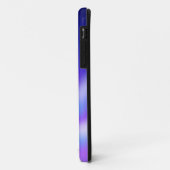 抽象芸術ブルーパープルぼやけフローラ Case-Mate iPhoneケース (裏面/左)