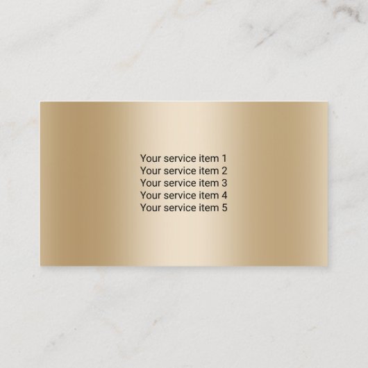 抽象芸術ブルーブラックのレンタル用リムジン&タクシー車 名刺 (裏面)