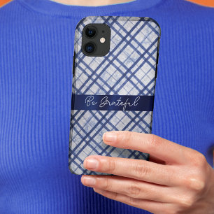 抽象芸術ブループレイドiPhoneケース iPhone 11 ケース